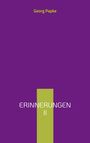 Georg Papke: Erinnerungen II, Buch