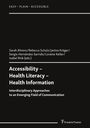 : Accessibility ¿ Health Literacy ¿ Health Information, Buch