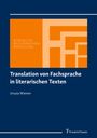 Ursula Wienen: Translation von Fachsprache in literarischen Texten, Buch