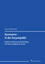 Ariane Wittkowski: Synonyme in der "Encyclopédie", Buch