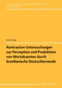 Oben: "SCHRIFTEN ZUR SPRECHWISSENSCHAFT UND PHONETIK". Text mittig: Titel des Buches von Anna Salgo. Unten: Verlagslogo.