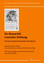 Ost-West-Express. Kultur und Übersetzung. Ein Wasserfall russischer Dichtung. Illustration eines Lesenden unter Baum.