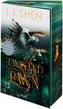 L. J. Shen, Twisted Pawn, Dark Romance, ab 18 Jahre. Eine Krone und Schlange auf einem Unterwassermotiv in dunklen Tönen.