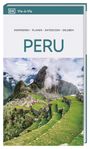 "DK Vis-à-Vis. Inspirieren / Planen / Entdecken / Erleben. PERU" mit Machu Picchu vor bewölktem Himmel im Hintergrund.