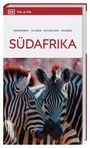 „SÜDAFRIKA“ in großen Buchstaben, darüber „INSPIRIEREN / PLANEN / ENTDECKEN / ERLEBEN“. Darunter zwei Zebras in Nahaufnahme.