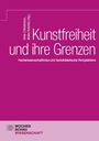 Text: "Kunstfreiheit und ihre Grenzen. Fachwissenschaftliche und fachdidaktische Perspektiven." Lila Hintergrund mit Text.