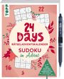 Frechverlag: 24 DAYS RÄTSELADVENTSKALENDER - Sudoku im Advent, Buch