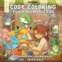 "TSUYONPU COSY COLORING FÜR POKEMON-FANS. DAS SUPERSÜßE AUSMALBUCH 100% INOFFIZIELL." Illustration: Pokémon beim Teetrinken.