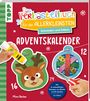 : Das Adventskalender-Verbastelbuch für die Allerkleinsten. Schneiden und Kleben. Weihnachtskugeln., Buch