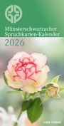 : Münsterschwarzacher Spruchkarten-Kalender 2026, KAL