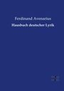 Ferdinand Avenarius: Hausbuch deutscher Lyrik, Buch