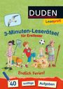 Susanna Moll: Leseprofi - 3-Minuten-Leserätsel für Erstleser: Endlich Ferien, Buch