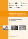 Titel: Bauschadensbewertung und Sanierung im Bestand. Text darunter: 61. Frankfurter Bausachverständigentag am 2. Oktober 2026. Es sind mehrere Logi zu sehen. Darunter drei Fotos, die eine Baustelle und Bauarbeiter zeigen.
