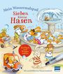 Sabine Praml: Mein Wassermalspaß - Sieben kleine Hasen, Buch
