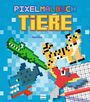 : Pixelmalbuch Tiere, Buch
