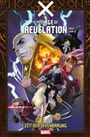 Cover-Illustration: "X-Men: Age of Revelation Band 1". Helden in Action. Unten: "Zeit der Offenbarung" und Marvel-Logo.