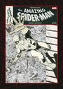 „John Romita The Amazing Spider-Man Artist Edition.“ Comic-Stil: Spider-Man klettert eine Wand hoch, Hand ausgestreckt.