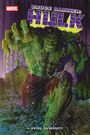 Texte: "Bruce Banner: Hulk", "Here Lies Bruce Banner", "Al Ewing", "Joe Bennett". Illustration zeigt Hulk aus einem Grab aufsteigend.