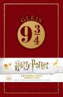 : Harry Potter: Gleis 9 ¾ Premium-Notizbuch, Div.