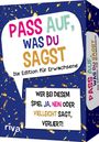 Emma Hegemann: Pass auf, was du sagst - Die Edition für Erwachsene, Div.