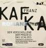 Franz Kafka: Die Romane - Der Verschollene, Der Prozess, Das Schloss, MP3,MP3,MP3,MP3