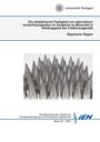 Stephanie Hägele: Die dielektrische Festigkeit von alternativen Isolierflüssigkeiten im Vergleich zu Mineralöl in Abhängigkeit der Feldhomogenität, Buch