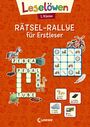 : Leselöwen Rätsel-Rallye für Erstleser - 1. Klasse (orange), Buch