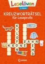 : Leselöwen Kreuzworträtsel für Leseprofis - 2. Klasse (Rotorange), Buch