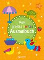 : Mein großes buntes Ausmalbuch (Papagei), Buch