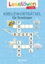 : Leselöwen Kreuzworträtsel für Einsteiger - 1. Klasse (Himmelblau), Buch