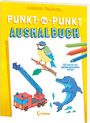 : Punkt-zu-Punkt-Ausmalbuch (gelb), Buch