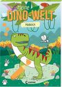 : Meine Dino-Welt - Malblock, Buch