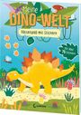 : Meine Dino-Welt - Rätselspaß mit Stickern, Buch