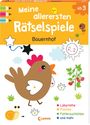 : Meine allerersten Rätselspiele - Bauernhof, Buch
