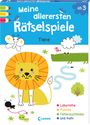 : Meine allerersten Rätselspiele - Tiere, Buch