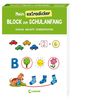 Mein extradicker Block zum Schulanfang - Zahlen, Anlaute, Konzentration, Buch
