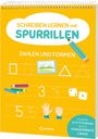 : Schreiben lernen mit Spurrillen - Zahlen und Formen, Buch