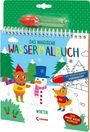 : Das magische Wassermalbuch - Winter, Buch
