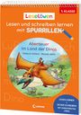 Stütze & Vorbach: Leselöwen - Lesen und schreiben lernen mit Spurrillen - Abenteuer im Land der Dinos, Buch