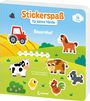 Stickerspaß für kleine Hände - Bauernhof, Buch