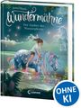 Texts: "Jana Hoch", "Wundermähne", "Der Zauber der Wasserpferde", "OHNE KI", "Loewe". Illustration: Mädchen auf einem blau leuchtenden Pferd.