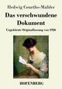 Hedwig Courths-Mahler: Das verschwundene Dokument, Buch