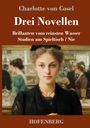 „Charlotte von Cosel Drei Novellen. Brillanten vom reinsten Wasser. Studien am Spieltisch / Nie. HOFENBERG.“ Gemälde einer Frau.