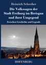 Heinrich Schreiber: Die Volkssagen der Stadt Freiburg im Breisgau. Zwischen Geschichte und Legende. Bild eines Doms bei Nacht.