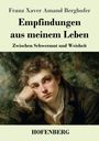 „Empfindungen aus meinem Leben. Zwischen Schwermut und Weisheit.“ Unten: Hofenberg. Illustration: Nachdenklicher junger Mann.