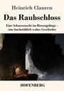 Heinrich Clauren, Das Raubschloss. Eine Schauernacht im Riesengebirge. Illustration: Dunkle Szene mit Figur und Geist.