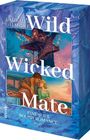 "Laurie Gilmore, Wild Wicked Mate, Eine Soul Bound Romance, Roman. Baumhaus und ein Paar bei Sonnenuntergang."