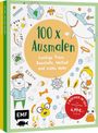 : 100 x Ausmalen - 2 Ausmal-Bücher im Bundle, Buch