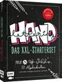 : Handlettering: Das XXL-Starterset - Dein Anfänger-Set mit 2 Büchern im Bundle, Buch