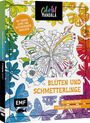 : Colorful Mandala - Blüten und Schmetterlinge, Buch